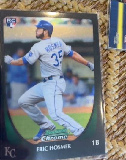 2011 Bowman Chrome #113 Eric Hosmer — front