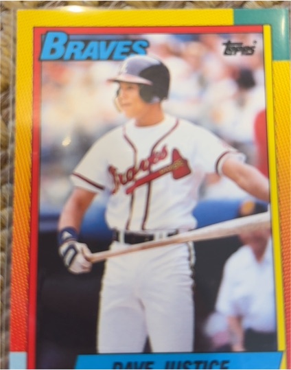 1990 Topps Traded #48T Dave Justice — front