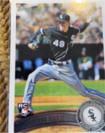 2011 Topps #65 Chris Sale — front
