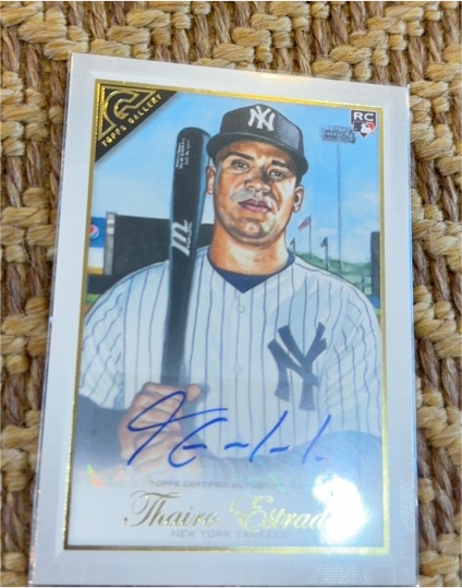 2019 Topps Gallery #146 Thairo Estrada — front
