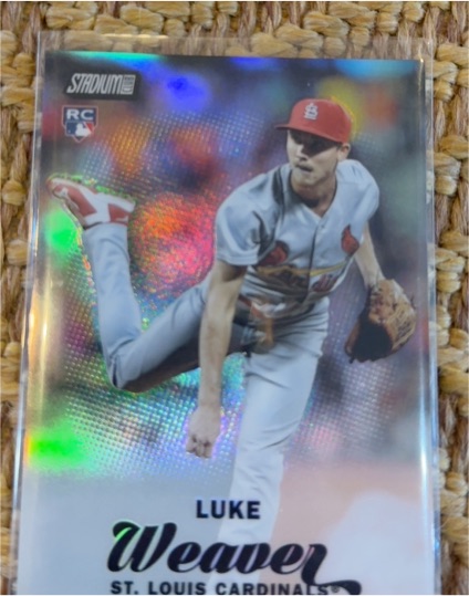 2020 Topps Stadium Club Chrome #RC Luke Weaver — front