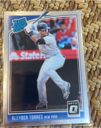 2018 Donruss Optic #65 Gleyber Torres Rated Rookie — front