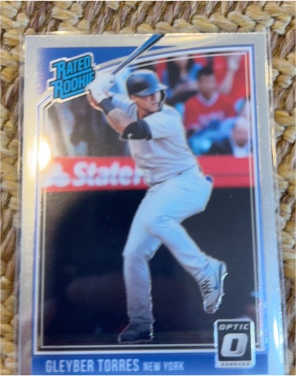 2018 Panini Donruss Optic #65 Gleyber Torres — front