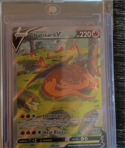2022 Pokémon TCG Sword & Shield Promo #SWSH260 Charizard V — front