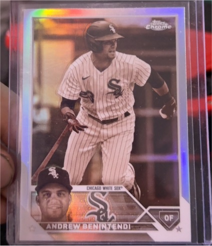 2023 Topps Chrome Update #USC15 Andrew Benintendi — front
