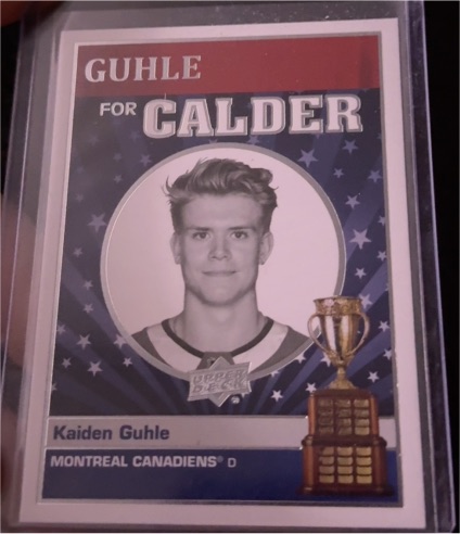 2022-23 Upper Deck Series 2 #CC-5 Kaiden Guhle For Calder — front