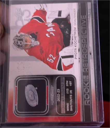 2023-24 Upper Deck Series 1 #RR-19 Pyotr Kochetkov Rookie Retrospective — front