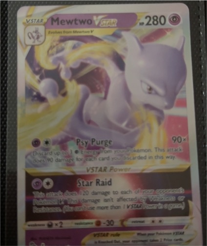 2022 Pokémon TCG Pokemon GO 031/078 Mewtwo VSTAR — front