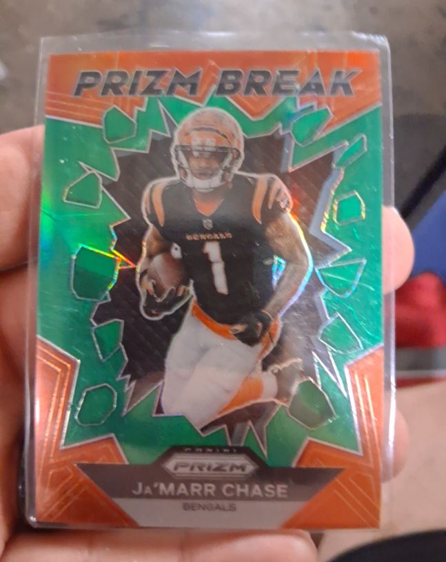 2023 Panini Prizm Prizm Break #PB-10 Ja'Marr Chase — front