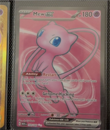 2023 Pokémon Scarlet & Violet 151 #193 Mew ex — front