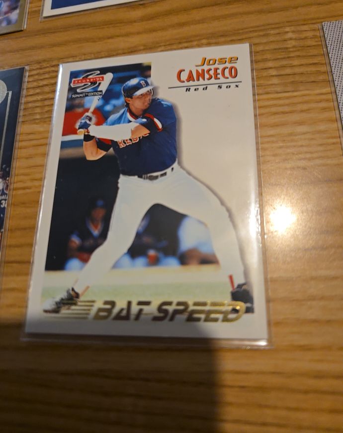1995 Score Summit Edition #185 Jose Canseco — front
