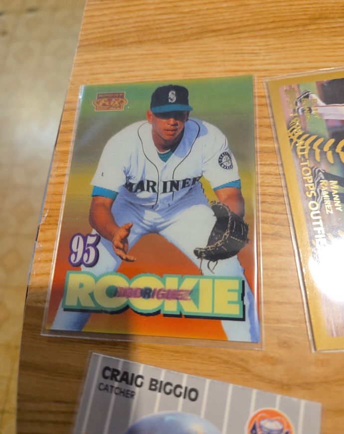 1995 Pinnacle Sportflix #141 Alex Rodriguez — front
