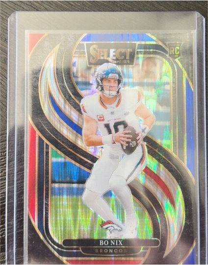 2024 Panini Select Premier Level #117 Bo Nix — front