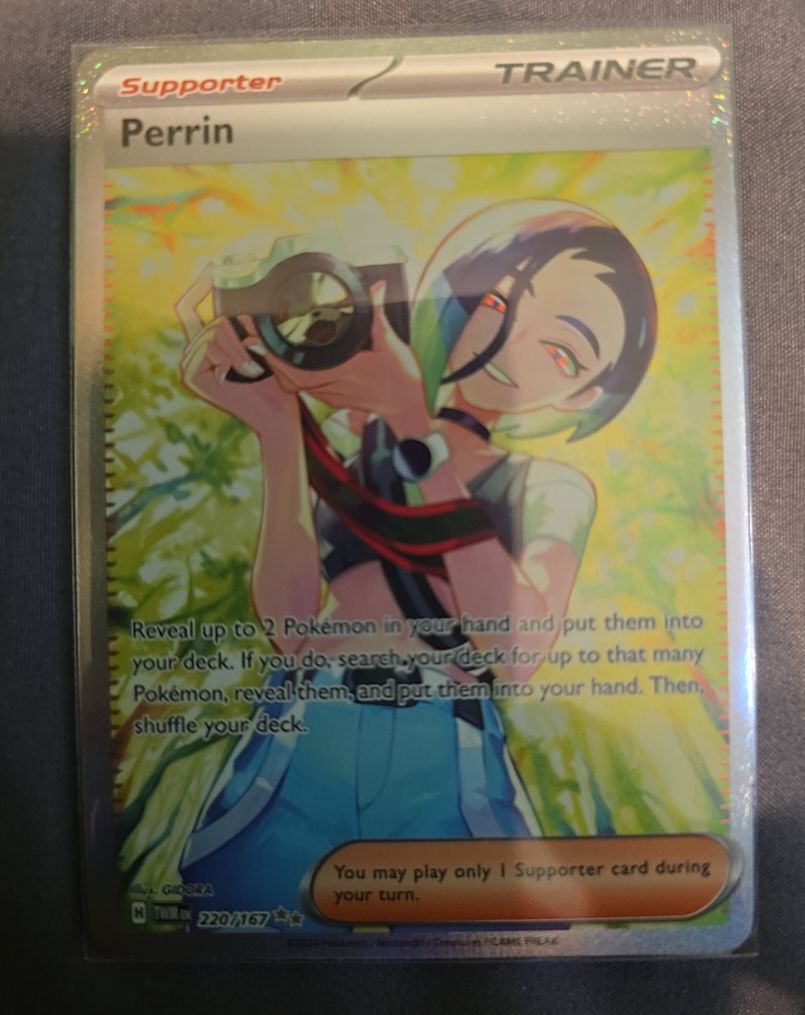 2024 Pokémon SV06: Twilight Masquerade #220 Perrin — front
