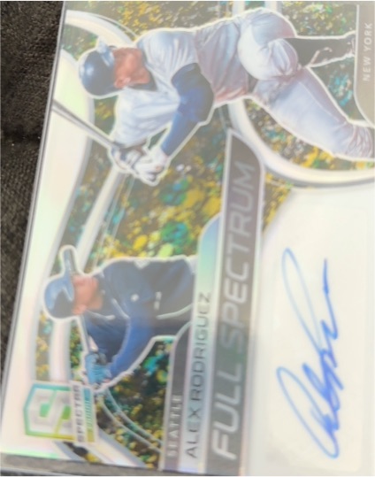 2021 Panini Spectra Full Spectrum #FSS-AR Alex Rodriguez — front