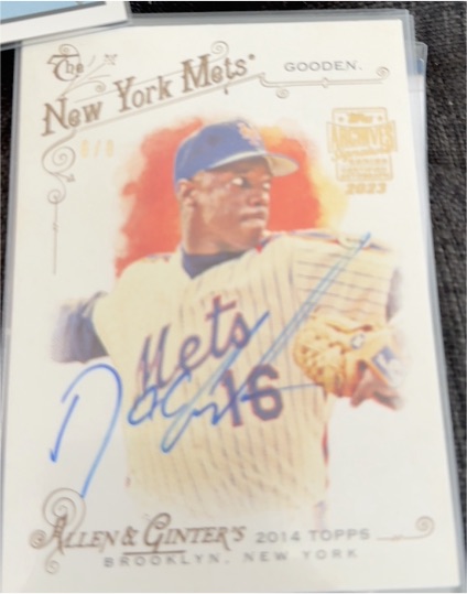 2014 Topps Allen & Ginter #246 Dwight Gooden — front