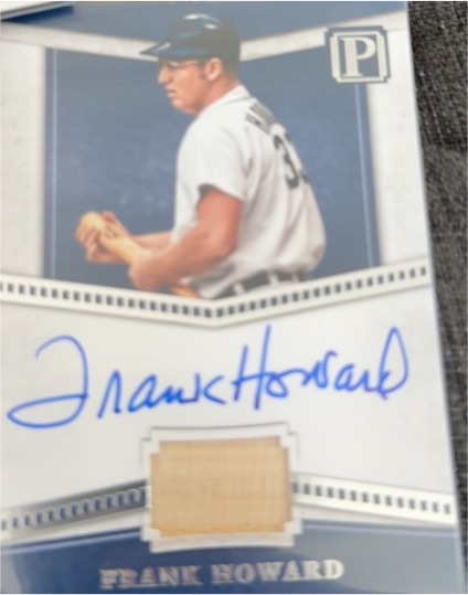 2016 Panini Pantheon #PS-FH Frank Howard — front