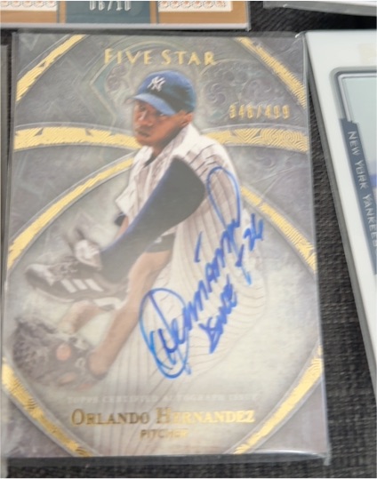 2004 Topps Five Star #07 Orlando Hernandez — front