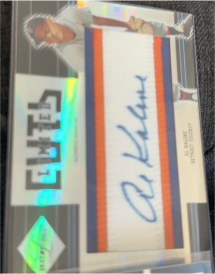 2004 Leaf Limited Cuts #LC-17 Al Kaline — front