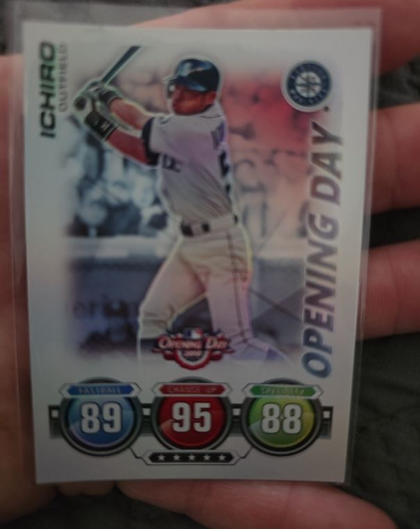 2010 Topps Opening Day Attax #NNO Ichiro Suzuki — front