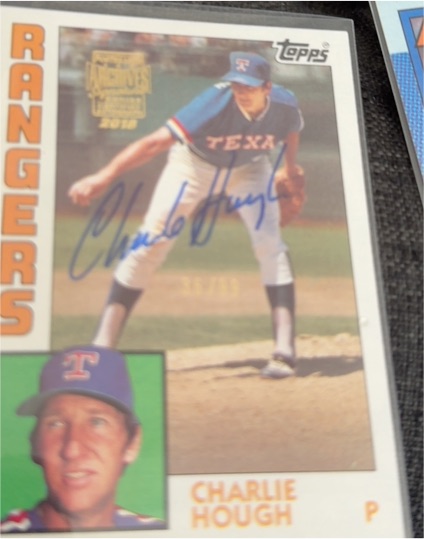 1984 Topps #118 Charlie Hough — front