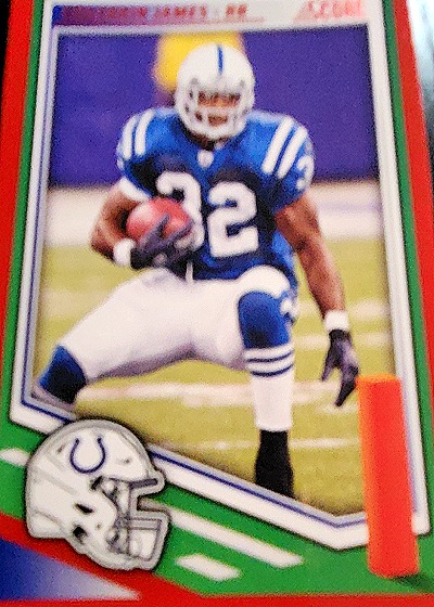 2025 Panini Score #68 Edgerrin James — front