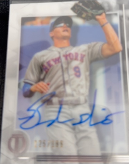 2019 Topps Tribute #23 Brandon Nimmo — front