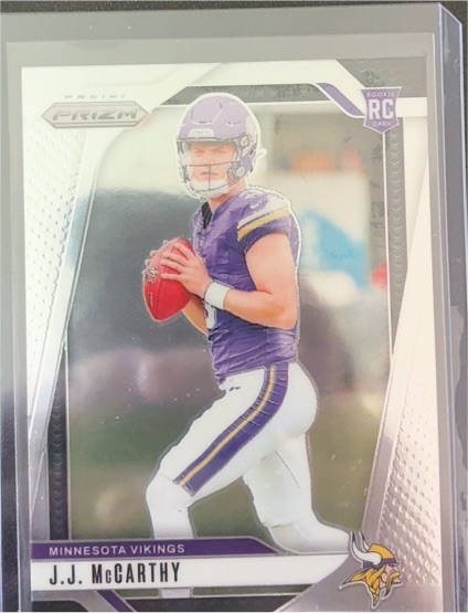 2024 Panini Prizm #400 J.J. McCarthy — front