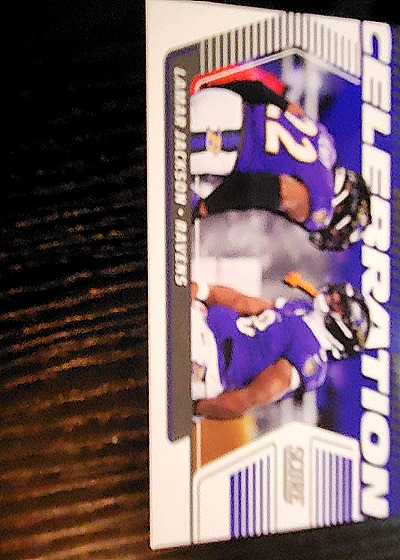 2025 Panini Score Celebration #15 Lamar Jackson — front