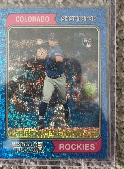 2023 Topps Heritage #317 Ezequiel Tovar — front