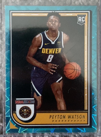 2022-23 Panini NBA Hoops #275 Peyton Watson — front