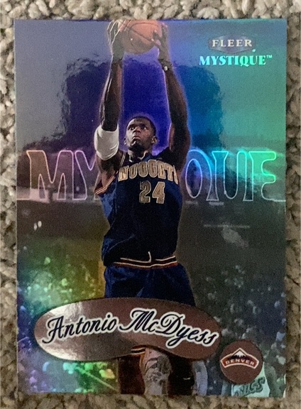 1999-00 Fleer Mystique #91 Antonio McDyess — front