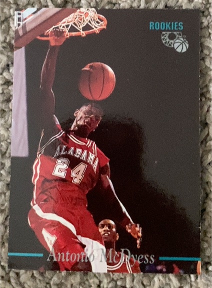 1995 Classic Rookies #2 Antonio McDyess — front