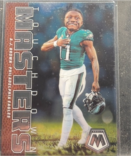 2023 Panini Mosaic Touchdown Masters #TM-AJB A.J. Brown — front