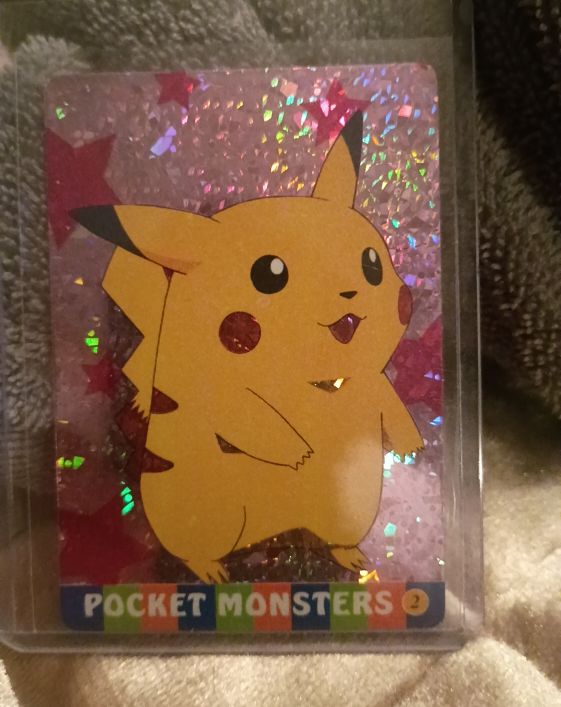 1999 Merlin Pocket Monsters #2 Pikachu — front