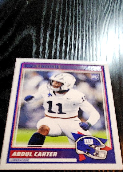 2024 Score #306 Abdul Carter — front