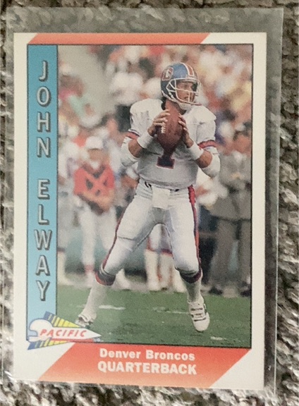 1991 Pacific #115 John Elway — front