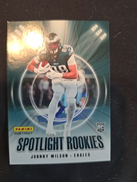 2024 Panini Instant NFL Spotlight Rookies #SR-41 Johnny Wilson — front