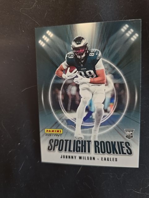 2024 Panini Instant Spotlight Rookies #41 Johnny Wilson — front