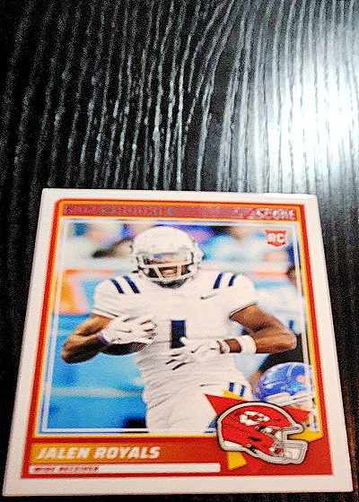 2025 Panini Score #8 Jalen Royals — front