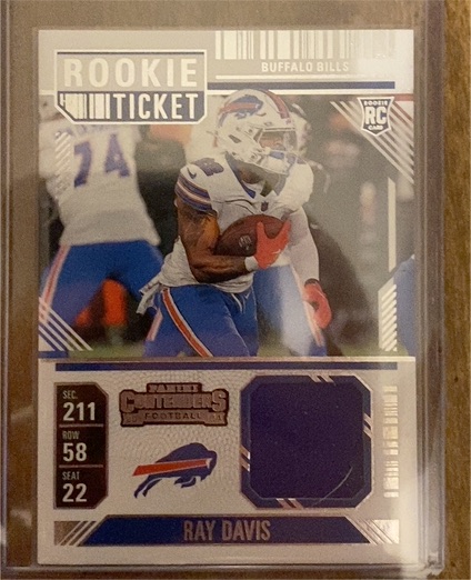 2024 Panini Contenders Rookie Ticket #RTS-RDS Ray Davis — front