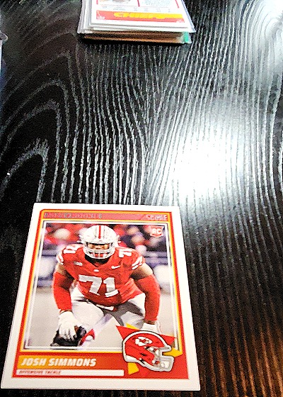 2025 Panini Score #71 Josh Simmons — front