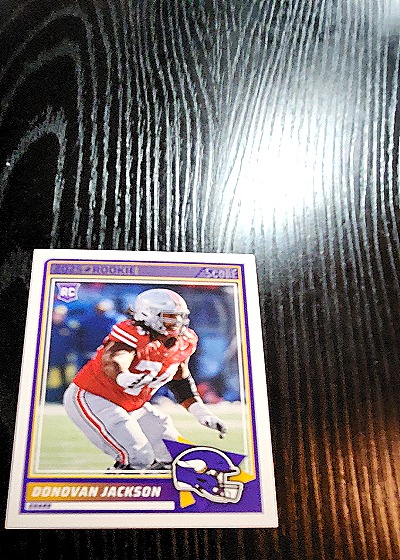 2024 Score #302 Donovan Jackson — front