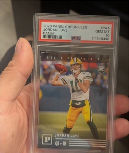 2020 Panini Chronicles #PA4 Jordan Love — front