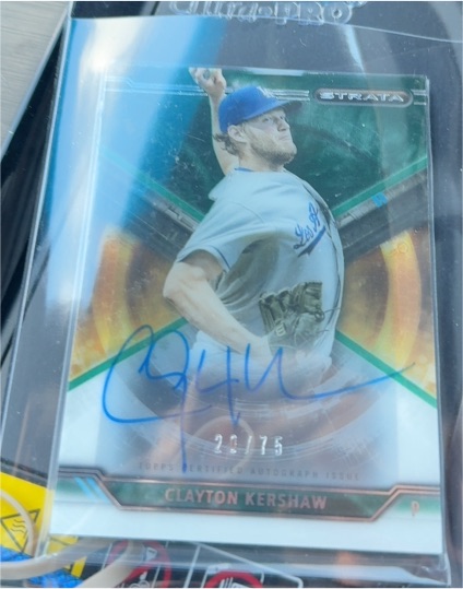 2024 Topps Strata #22 Clayton Kershaw — front