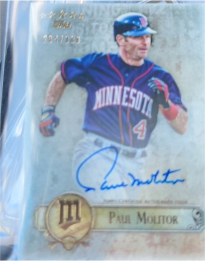 2013 Topps Five Star #d 294/333 Paul Molitor — front