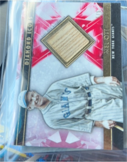 2000 Diamond Icons Mel Ott New York Giants #DI-MO1 — front
