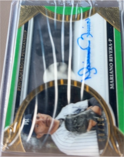 2020 Topps Pentamerous Penmanship #PP-MR Mariano Rivera — front