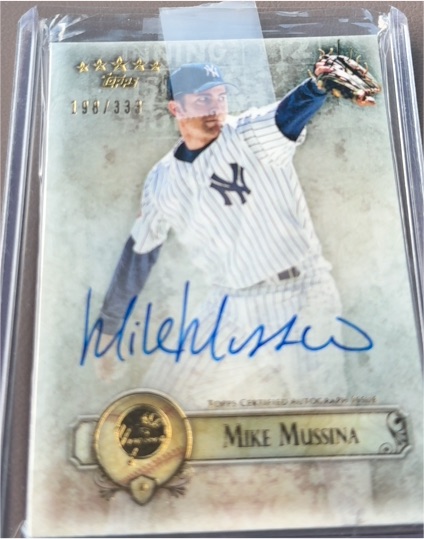 2013 Topps Five Star #198 Mike Mussina — front