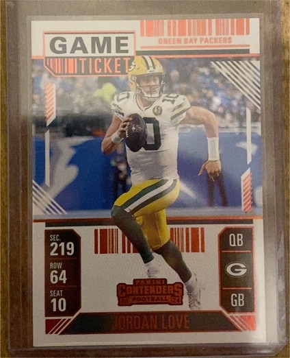 2024 Panini Contenders #37 Jordan Love — front